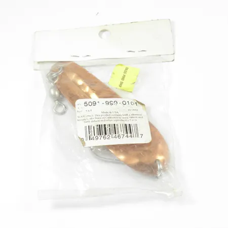 Luhr Jensen Emerald Lepel, Gehamerd Koper, 18.9g, #1997