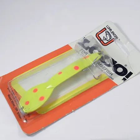 Luhr Jensen Loco 5 Lepel, Geel/Rood, 28g, Snoek, #2000