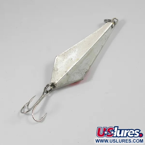 Rebel ArrowHead Lepel, Zilver (Verzilverd) / Rood, 17g, USA, #2011