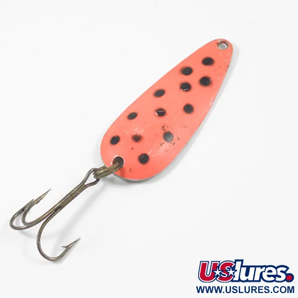 Nebco Aqua Spoon Lepel, Rood/Zwart/Nikkel, 9g, Vintage, #2021