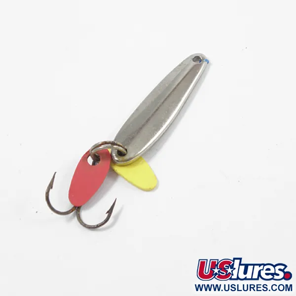 Bay de Noc Swedish pimple Lepel, Nikkel / Groen, 2g, Prisma, #2039