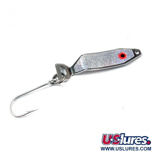 Shasta Humdinger Lepel, Nikkel, 3.5g, Zilver Glitter, #2044