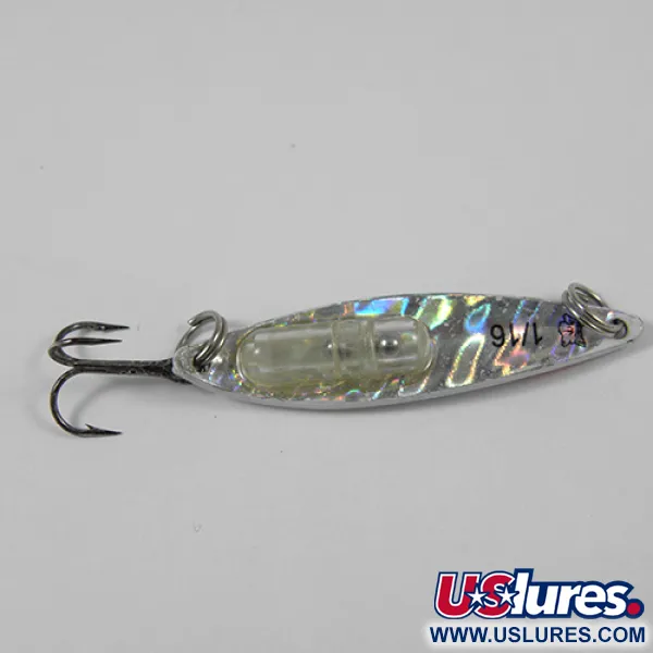 Blue Fox Rattle Flash Jiggin' Spoon Lepel, Rainbow, 2g, Ratel, #2058