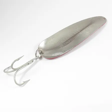 Dardevle Trolldevle Lepel, Rood / Wit / Nikkel, 40g, #2060