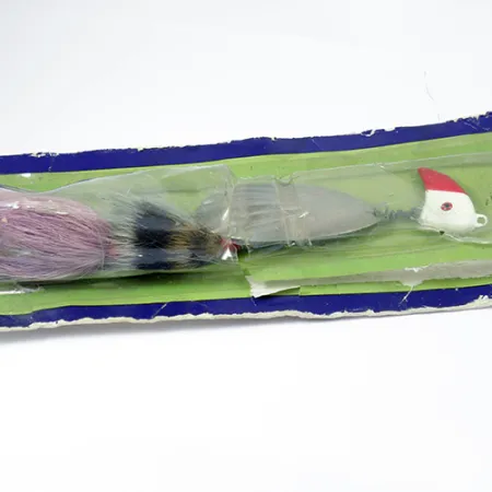 Marathon Musky Spinner, Nikkel, 58g, Harige Staart, #2076