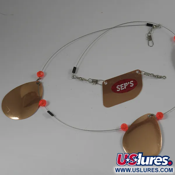 SEP'S Trollingsysteem, Koper, 24g, Stalen Onderlijn, #2081