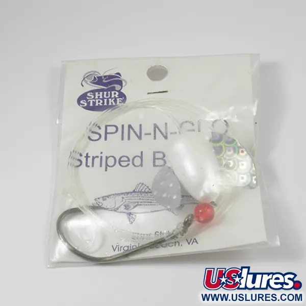 Shur Strike Spin-n-Glo Rig, Parel, 7g, Mylar Vleugels, #2101