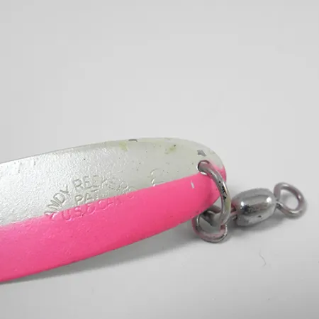 Andy Reekers 2 Trolling lepel, Parelmoer / Roze, 2.5g, Enkele haak, #2122