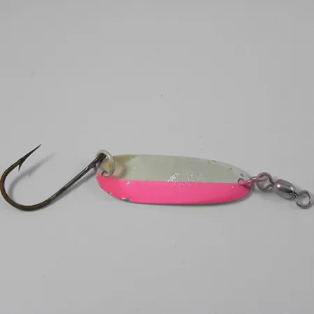 Andy Reekers 2 Trolling lepel, Parelmoer / Roze, 2.5g, Enkele haak, #2122