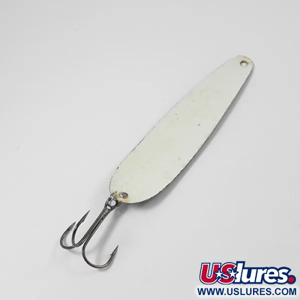 Calcutta 55 Troll-lepel, Zwart/Wit/Paars, 12g, Gehamerd, #2125