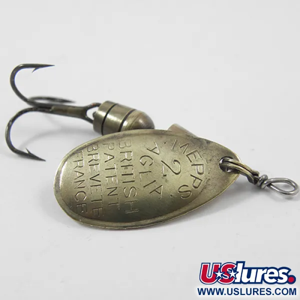 Mepps Aglia 2 Spinner, Messing, 4,5g, Kegel-rotatiesysteem, #2148