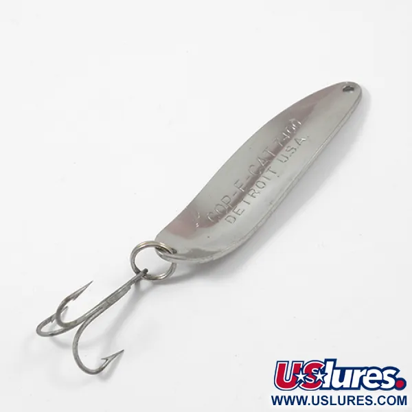 Eppinger Dardevle Cop-E-Cat 7400 Lepel, Nikkel, 14g, Prisma, #2152