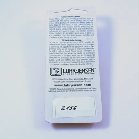 Luhr Jensen Krocodile Die #3 Lepel, Nikkel, 10g, Flipper Tab, #2156