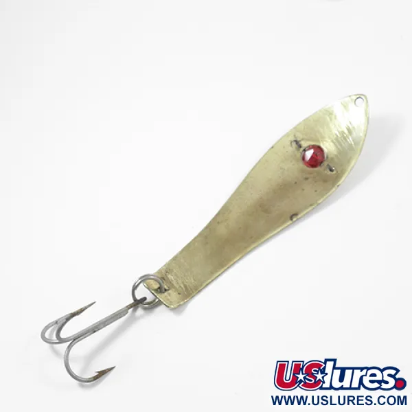 Perfection Lake Trout Trollinglepel, Goud / Rood oog, 35g, #2166