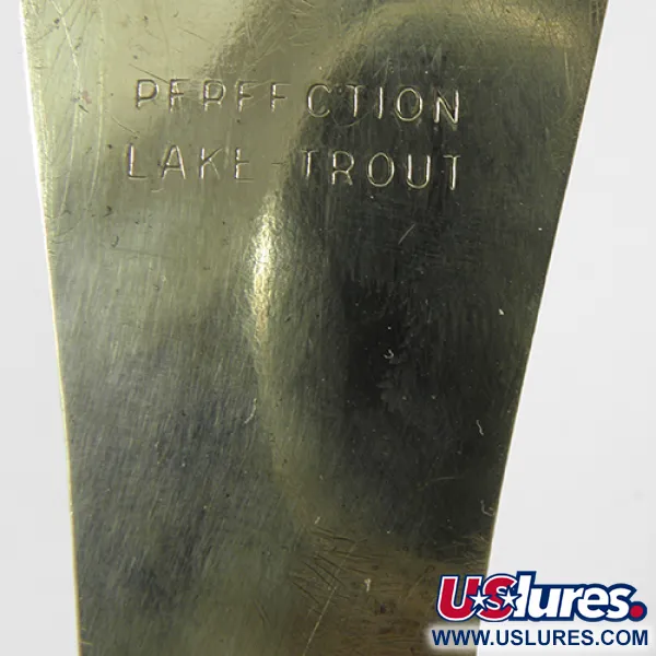Perfection Lake Trout Trollinglepel, Goud / Rood oog, 35g, #2166