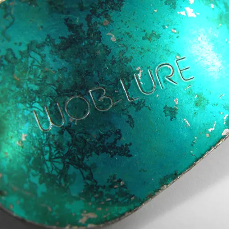 Worden’s Wob Lure Lepel, Gehamerd nikkel/Groen, 14g, USA, #2172