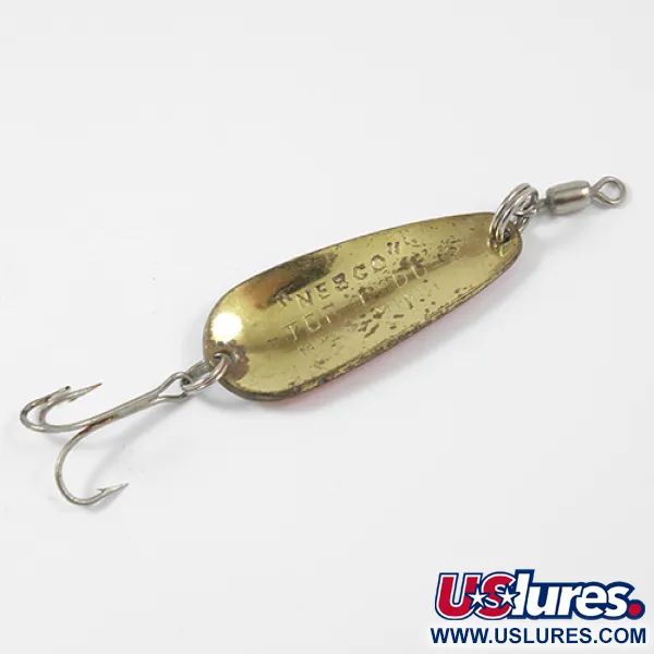 Nebco Tor-P-Do 2 Lepel, Gehamerd Messing, 14g, Vintage, #2173