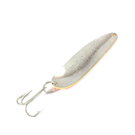 Dardevle Cop-E-Cat 7400 Lepel, Geel/Oranje/Nikkel, 14g, #2180