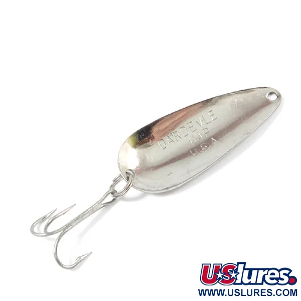 Eppinger Dardevle Imp Lepel, Gehamerd nikkel, 11g, #2200