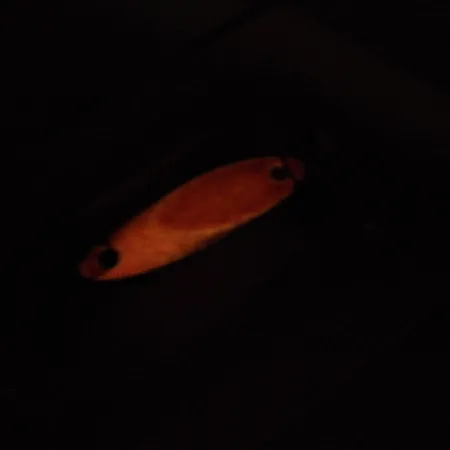 Acme Kastmaster Glow Lepel, Glow Red, 2.36g, Messing, #SW225/CGR