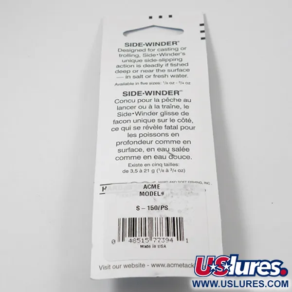 Acme Side-winder Lepel, Regenboogforel, 5.7g, Werpend, #2221