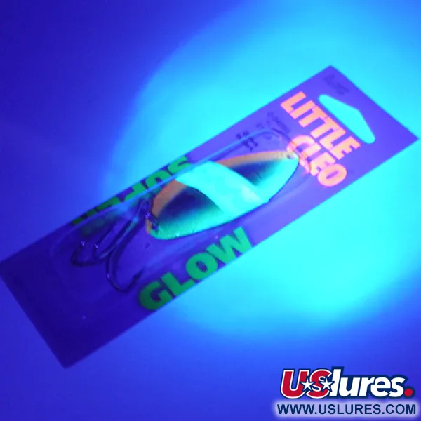 Little Cleo Glow Lepel, Chartreuse Orange, 21g, Super Glow, #C340TSG/SH