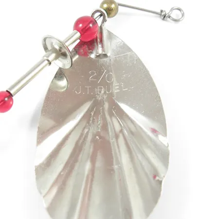 Eppinger Dardevle JT Buel Spinner, Nikkel/Groen/Wit, 15g, Vintage, #2238