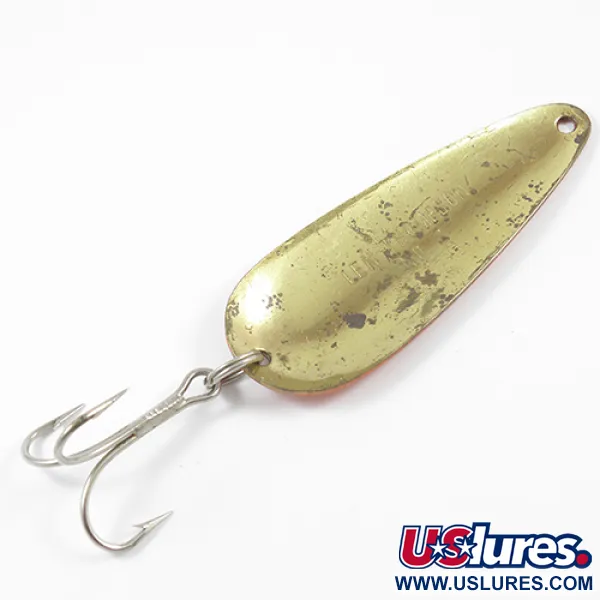 Len Thompson #2, 28g Rood / Zwart / Messing, Lepel #2243