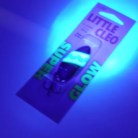 Acme Little Cleo Glow Lepel, Nikkel/Roze/Geel UV, 9.5g, #2245