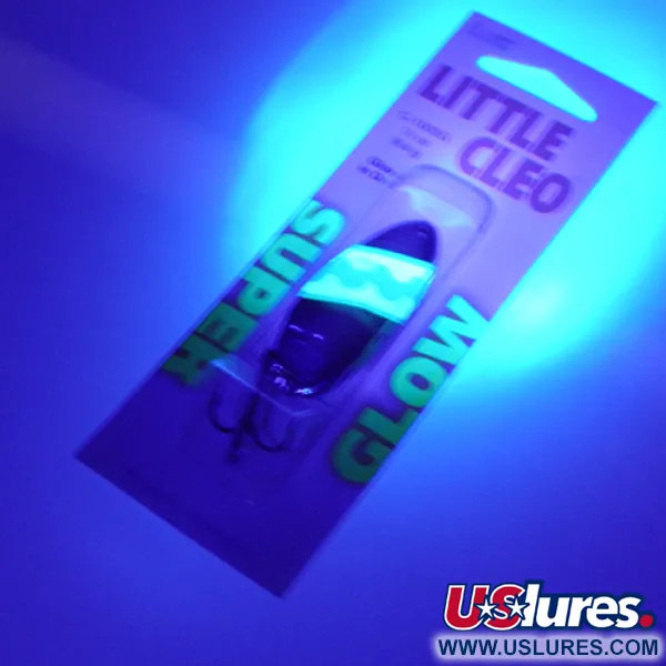 Acme Little Cleo Glow Lepel, Nikkel/Roze/Geel UV, 9.5g, #2245