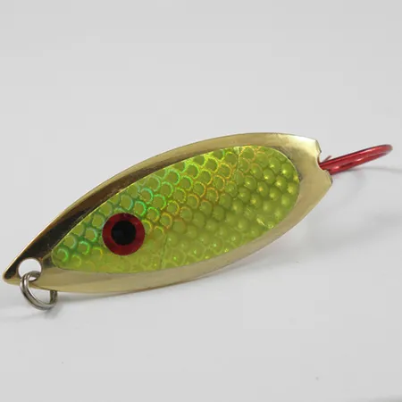 Captain Mikes Weedless Aqua Dream Lepel, Gold/Green, 12g, Wierbeschermer, #2276