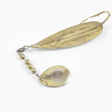 Weedless Johnson Silver Minnow Lepel, Goud/Zilver, 14g, Wierbeschermer, #2318