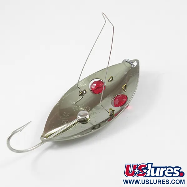 Eppinger Weedless Red Eye Wiggler Lepel, Brons/Nikkel, 25g, #2327