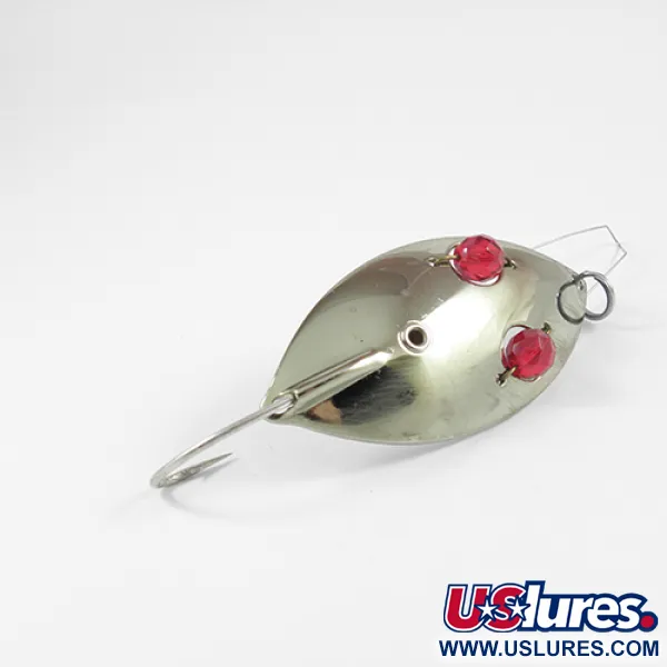 Eppinger Weedless Red Eye Wiggler Lepel, Brons/Nikkel, 25g, #2327