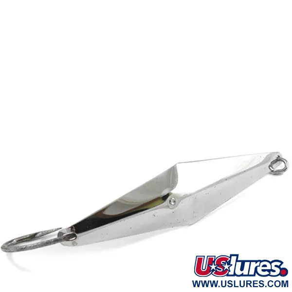 James E. Clark Clark Spoon Squid, Nikkel, 35g, Anti-wier, #2347