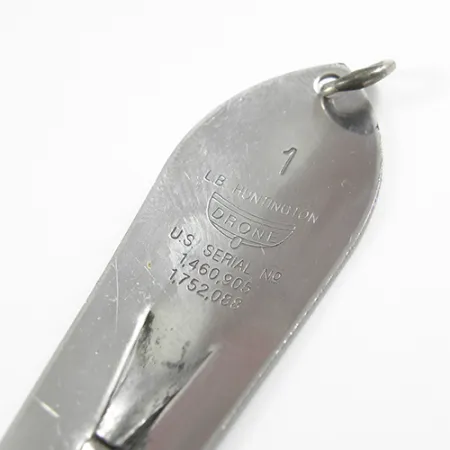 Huntington Weedless ORIGINAL DRONE SPOON 1 Lepel, Nikkel, 11g, #2354