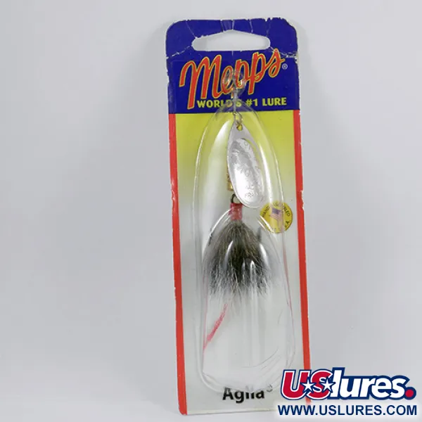 Mepps Aglia 3 Spinner, Zilver, 7,3g, Eekhoornstaart, #2366