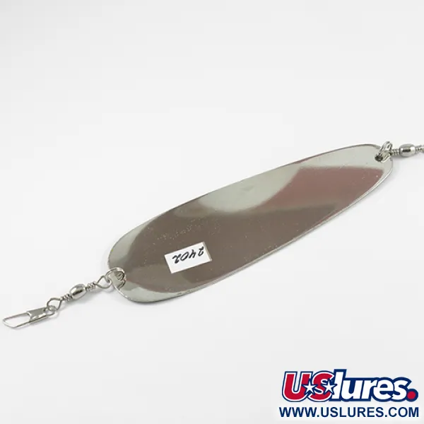 Shasta Tackle Sling Blade Dodger Lepel, Rood/Groen/Nikkel, 14g, #2402