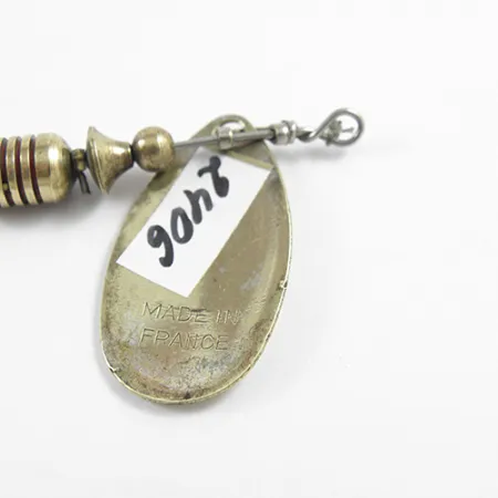 Mepps Aglia 2 Spinner, Messing, 4,5g, Rode Huls, #2406