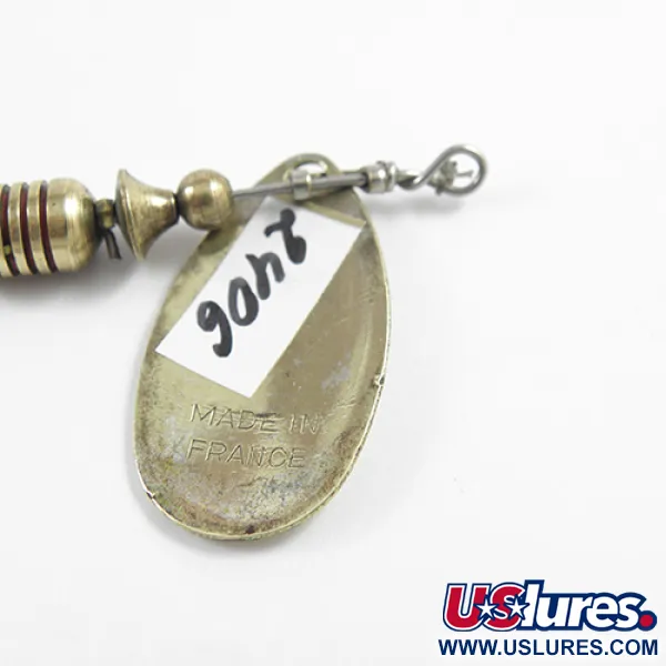 Mepps Aglia 2 Spinner, Messing, 4,5g, Rode Huls, #2406