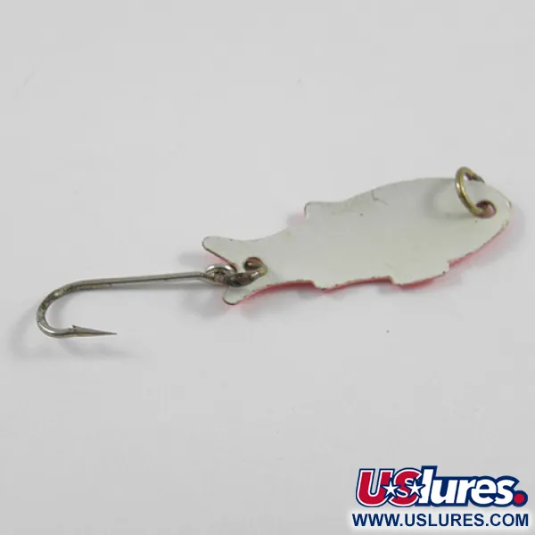 Shoff's Triple Teazer Lepel, Rood / Wit, 1,1g, Enkele Haak, #2420