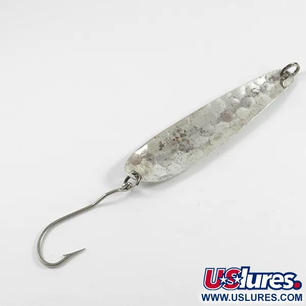 Len Thompson Northern King 28 Lepel, Zilver, 14g, Gehamerd, #2427