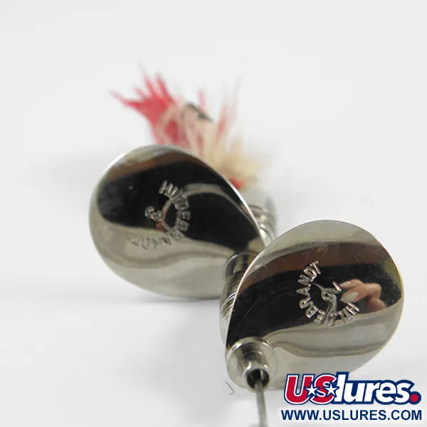 Hildebrandt Hildebrandt 3 Spinner, Nikkel, 7g, gevederde dreg, #2433