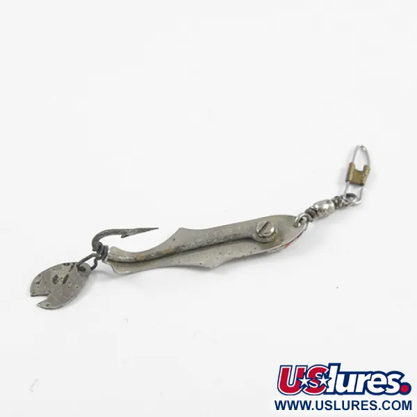 Weedless Pflueger Wobbler Lepel, Nikkel, 1,4g, Wierbeschermer, #2435