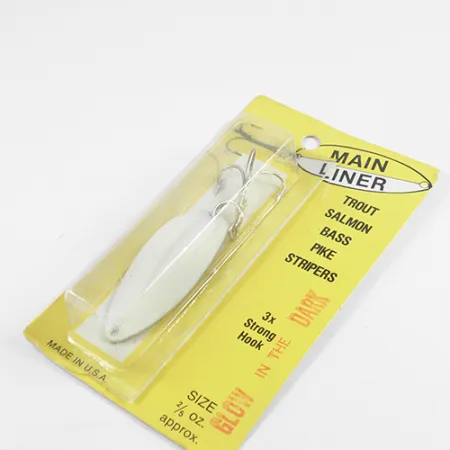 TODDCO Main liner Lepel, Wit / Nikkel, 11g, 3x Strong Hook, #2439