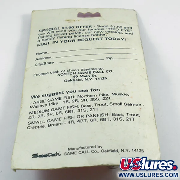 Hofschneider Red Eye Wiggler Lepel, Goud, 28g, Rode ogen, #2442