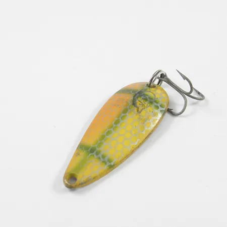 Eppinger Dardevle Spinnie Lepel, Geel/Groen/Nikkel, 9g, #2448