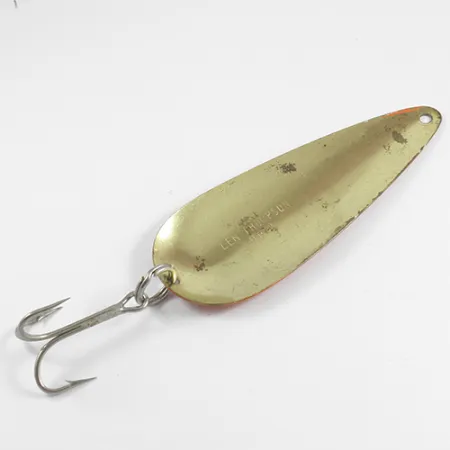 Len Thompson #4 Lepel, Rood/Zwart/Messing, 44g, Snoeklepel, #2454