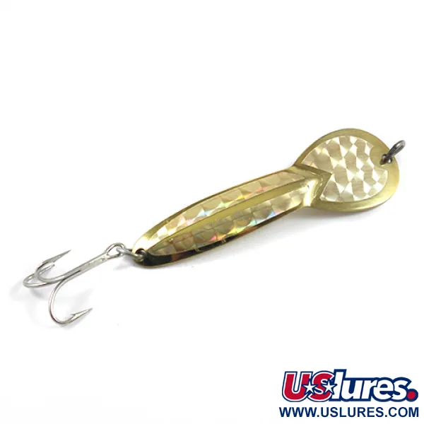 Glen Evans Loco 4 Lepel, Goud, 23g, Prismapatroon, #2458