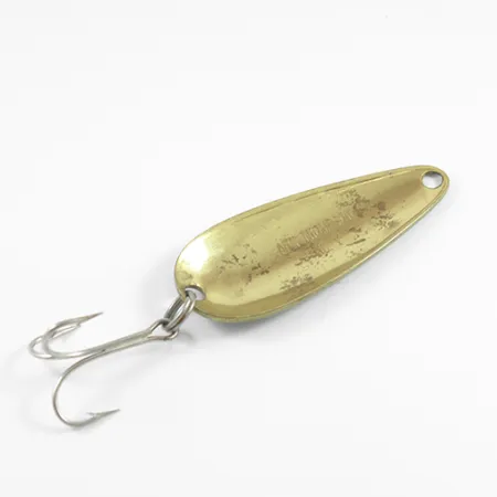 Len Thompson #1 Lepel, Groen/Zwart/Messing, 21g, Waggelend, #2461